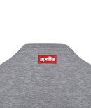 Aprilia Mens Sweatshirt with Crew Neck - Grey