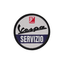 Vespa 80th Servizio Logo 2026 Patch Set
