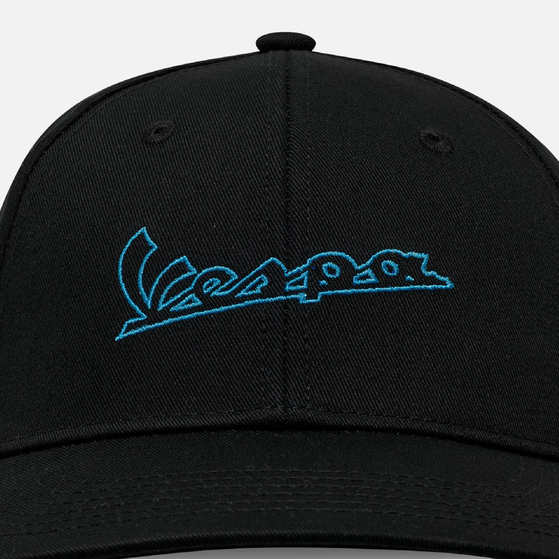 Vespa Dec Black Baseball Cap