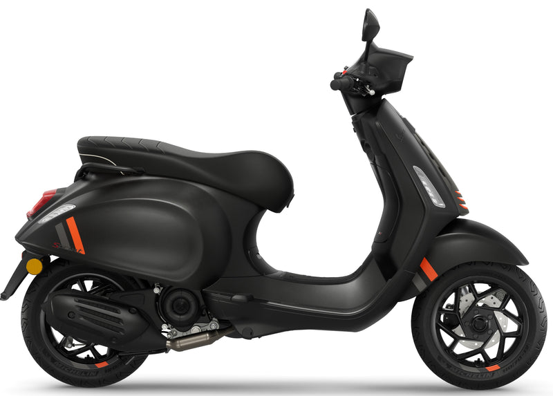 Vespa Sprint 50 S 4T E5+ - Nero Convinto Matt 2025