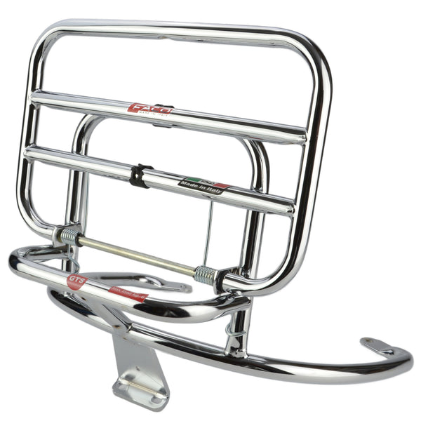 FACO Vespa Chrome Rear Folding Rack GTS, GTV, GT