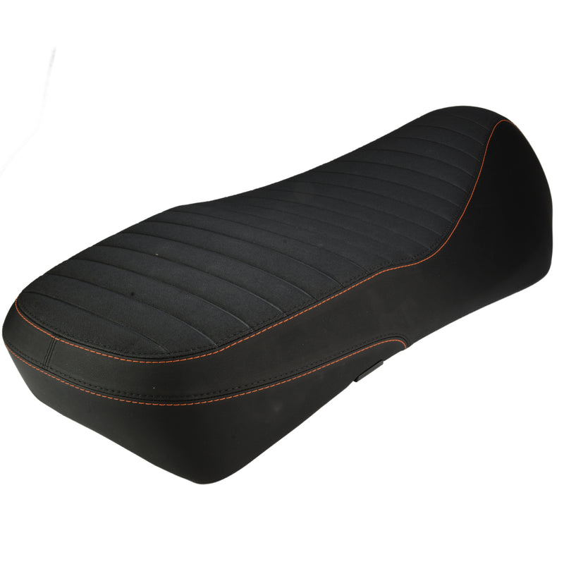 Piaggio Vespa GTS (2014-Onwards) Black & Orange Super Sport Seat