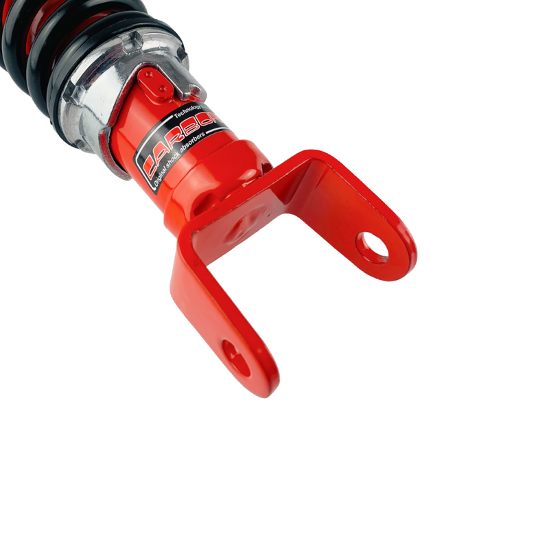 Carbone Sport Vespa Rear Shock Absorber Black & Red PX, T5