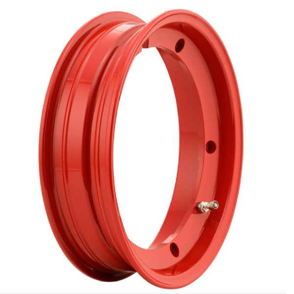 SIP Tubeless Rim - Red Vespa 50-125/, PV, ET3, PK, S, GT, TS, GL, GS, Sprint, Rally, PX, T5, Cosa, LML