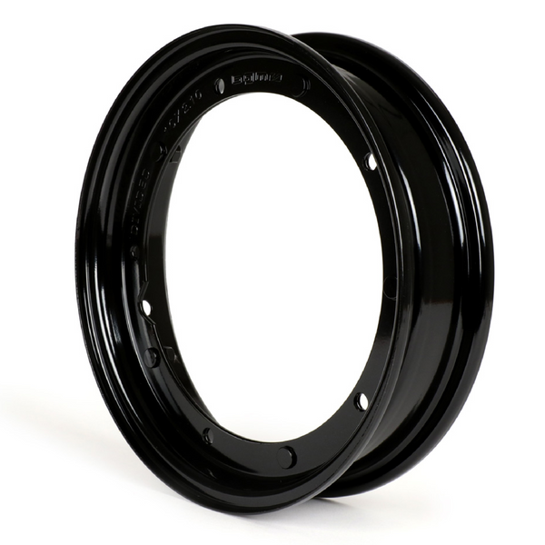 BGM Original Vespa Split Rim Gloss Black (2.10x10) PX, T5, LML, RALLY, GT, GTR, PK50-PK, V50, 50N, Special, PV, ET3