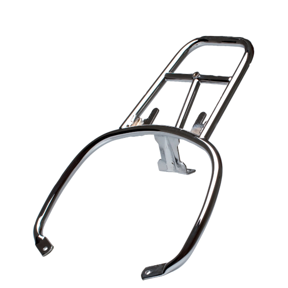 Piaggio Vespa GTS/GTV Rear Fixed Rack Chrome